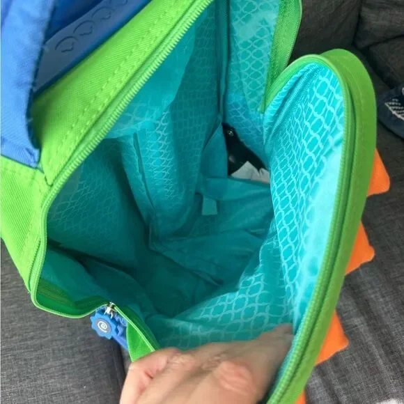 TWISE Twise Side-kick Rolling Backpack, Dino - Picture 12 of 14